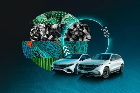 Новые Mercedes-Benz будут на 40% состоять из переработанных материалов